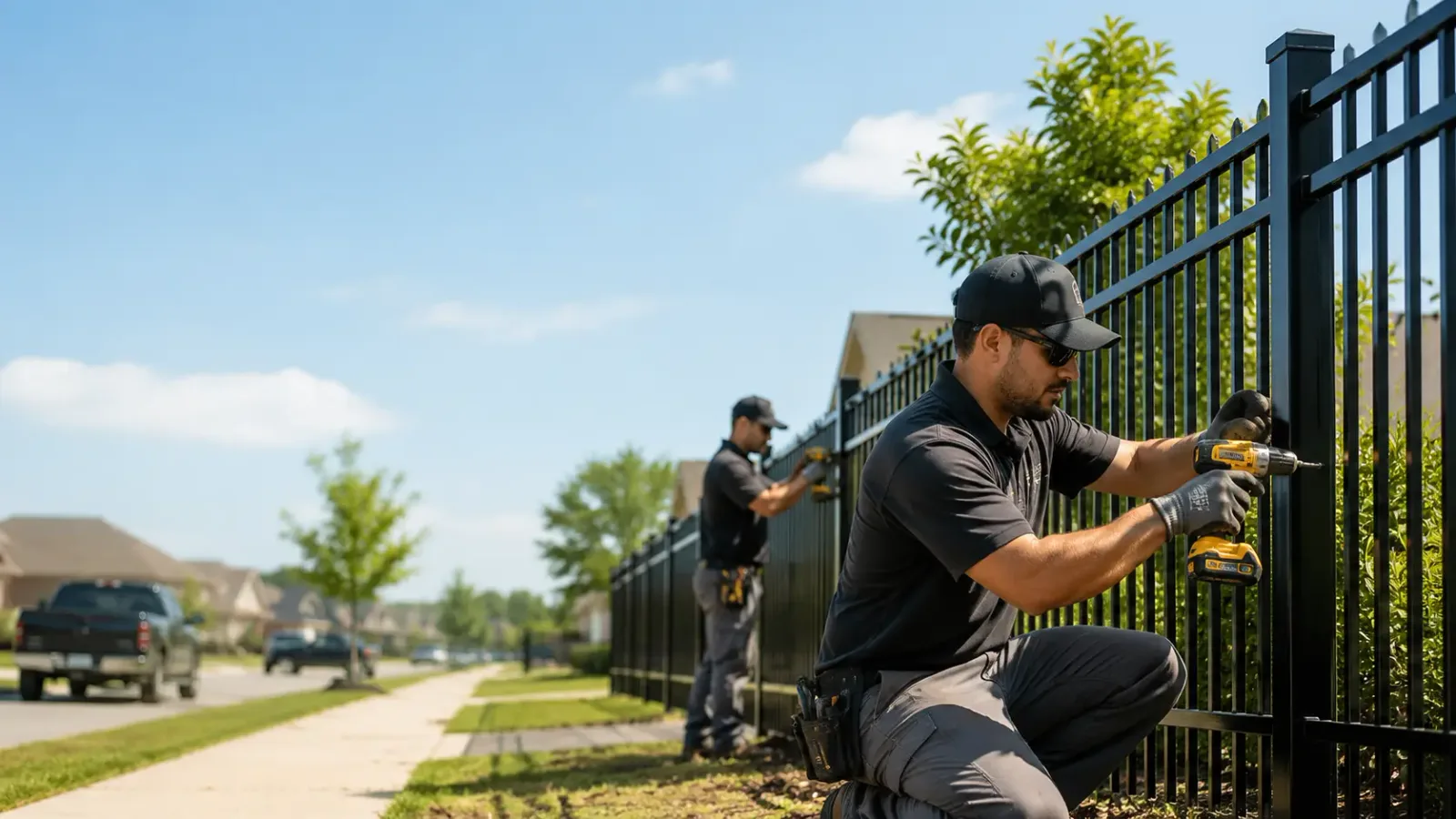 Metal Fence Installation in Greenwood, FL
